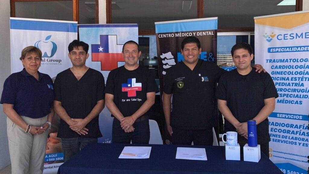 Kine&Fisio, Cesmed y Clínica Dental Group firmaron convenio con Afusam de La Serena para beneficiar a sus colaboradores 1 Afusam
