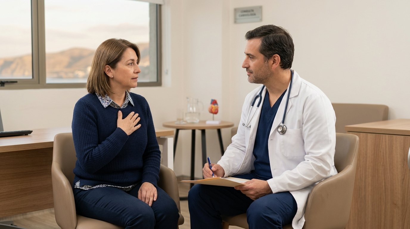 Mareos y palpitaciones: evaluación en Cardiología en La Serena