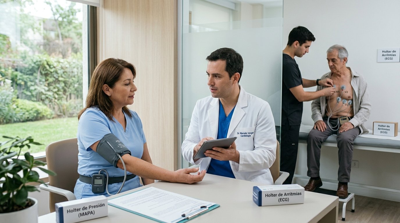 Holter de presión vs Holter de arritmia con dispositivos de monitorización cardiovascular