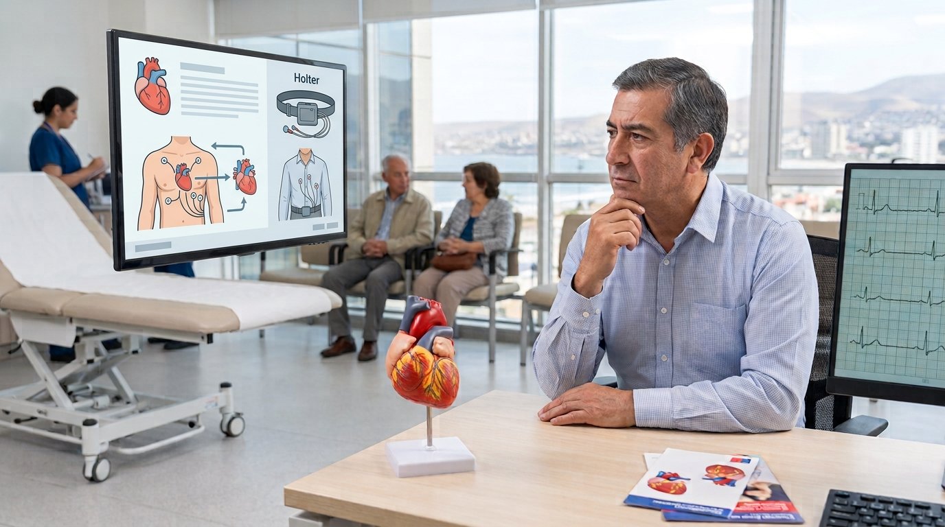 Electrocardiograma vs Holter cardíaco: diferencias entre ambos exámenes